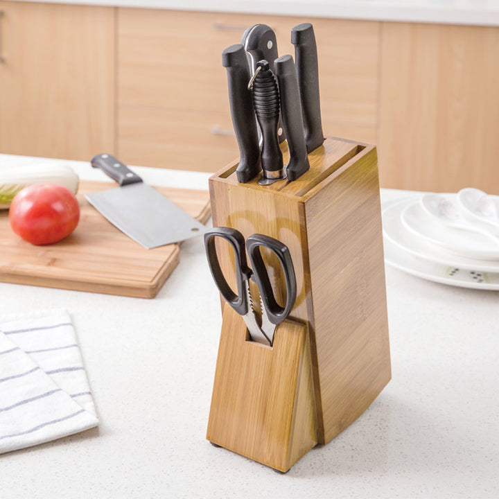 Bamboo Kitchen Accessories Storage Knife Holder