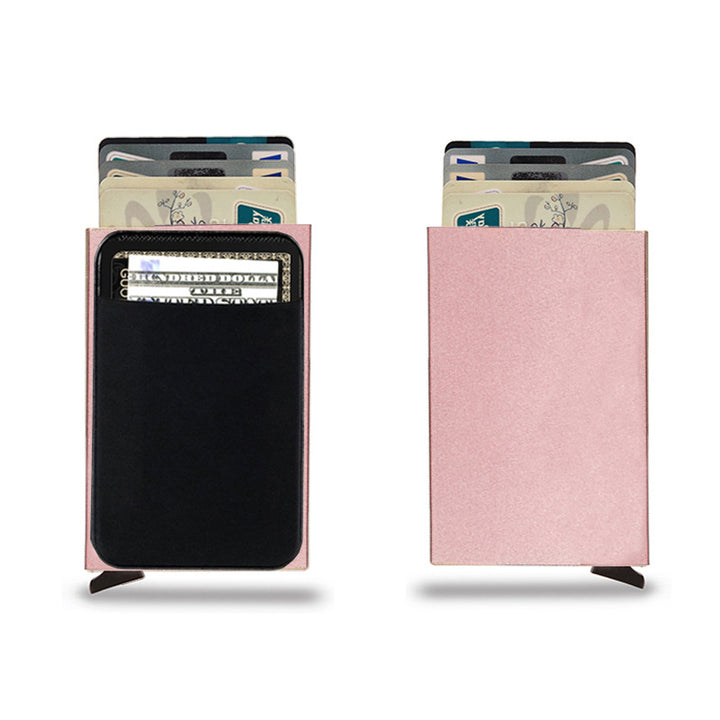 Metal Credit Card Holder Smart Wallet