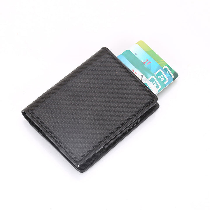 Automatic play card bank card purse coin purse