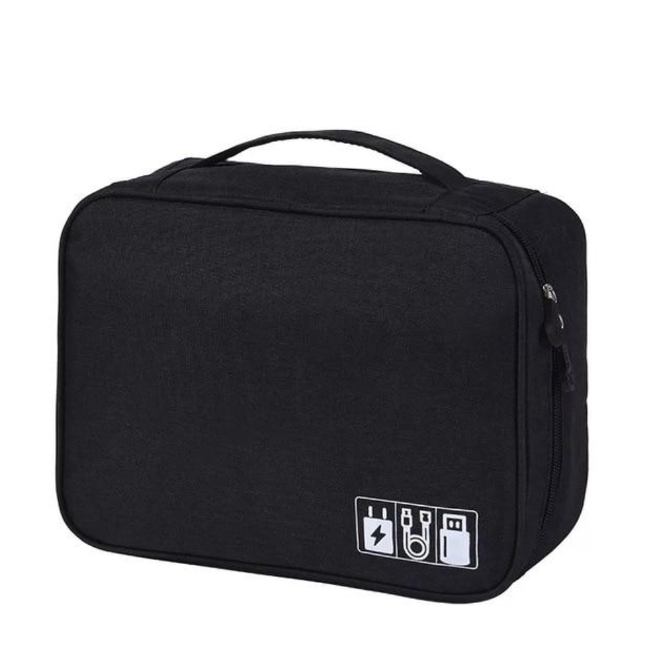 Electronic storage bag cationic polyester data cable storage bag Multi-function digital package