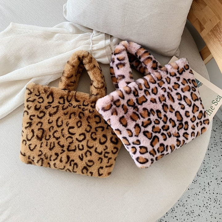 Leopard Tote Chain Shoulder Crossbody Bag