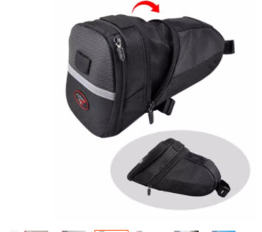 Bicycle Bag Mountain Bike Tail Bag Back Bag Bicycle Saddle Bag Bicycle Seat Cushion Bag
