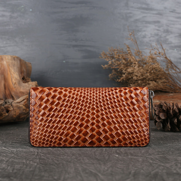 Leather coin purse