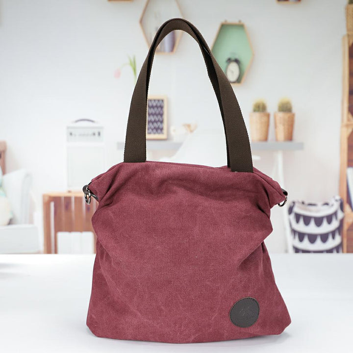 Korean Casual Simple Art Canvas Bag