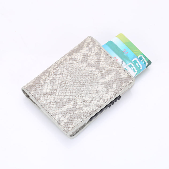 Automatic play card bank card purse coin purse