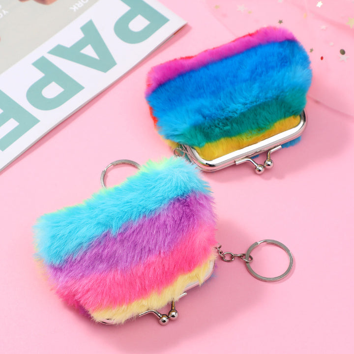 Plush coin purse