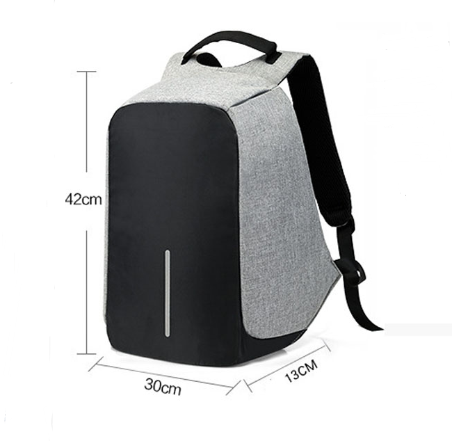 Multi-Functional Water Resistant USB Charging Computer Notebook Backpack Bag
