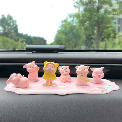 Car Accessories Piggy Creative Cartoon Cute Car Decoration