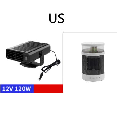 Universal Car Defrost Heater Window Mist Remover 12V24V Heating And Cooling Accessories Fan