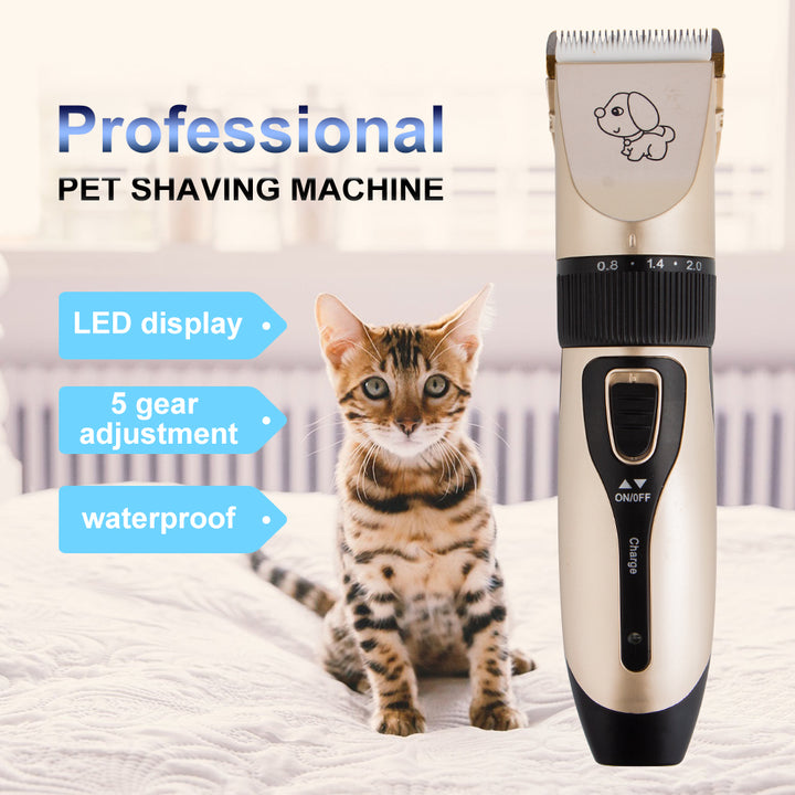 Rechargeable Dog Hair Trimmer USB Charging Electric Scissors Pet Hair Trimmer Animals Grooming Clippers Dog Hair Cut Machine
