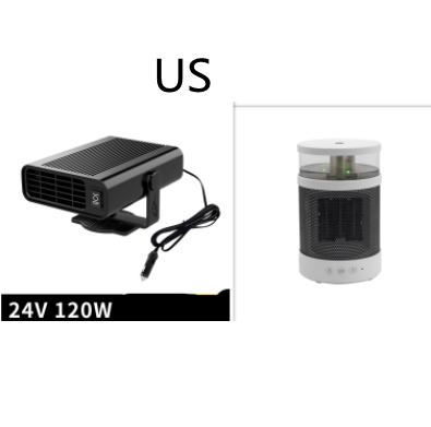 Universal Car Defrost Heater Window Mist Remover 12V24V Heating And Cooling Accessories Fan