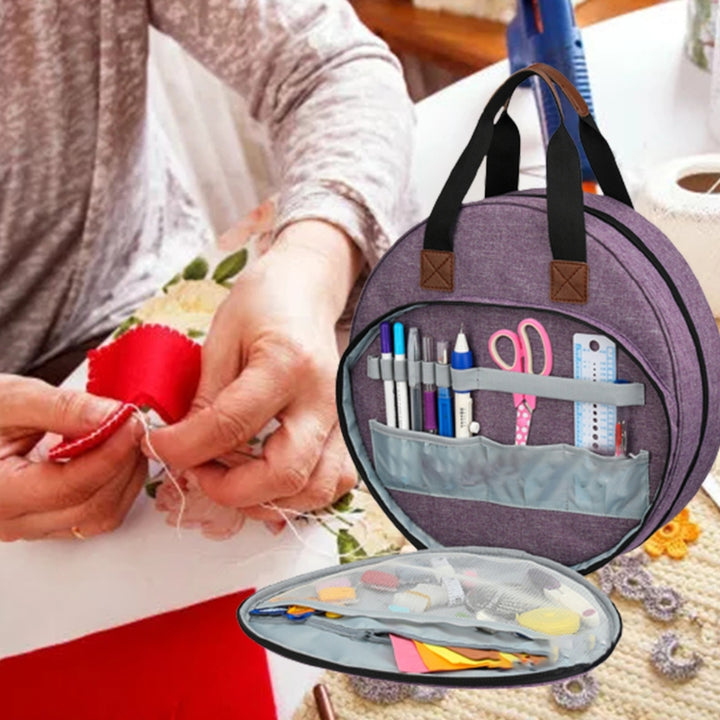 Ladies Embroidery Tool Set Storage Tote Bag
