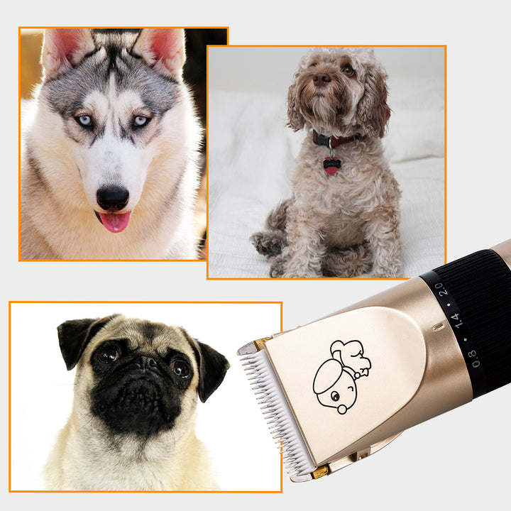 Rechargeable Dog Hair Trimmer USB Charging Electric Scissors Pet Hair Trimmer Animals Grooming Clippers Dog Hair Cut Machine